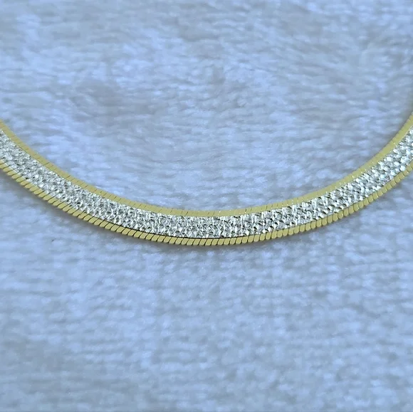 Mia Fiore Two✌️ Tone Herringbone Bracelet - NWT - Picture 14 of 16